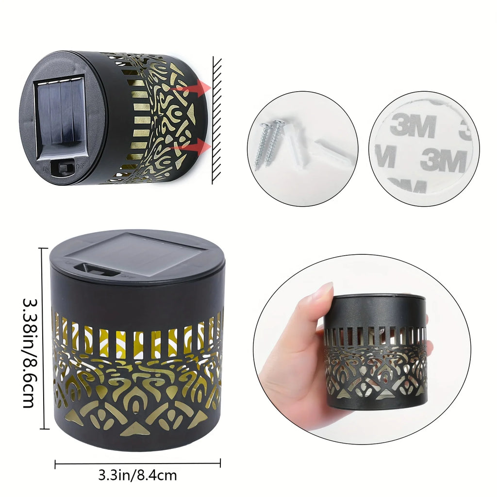 Lanterne Solaire Mandala Kelyro – Décoration lumineuse extérieure
