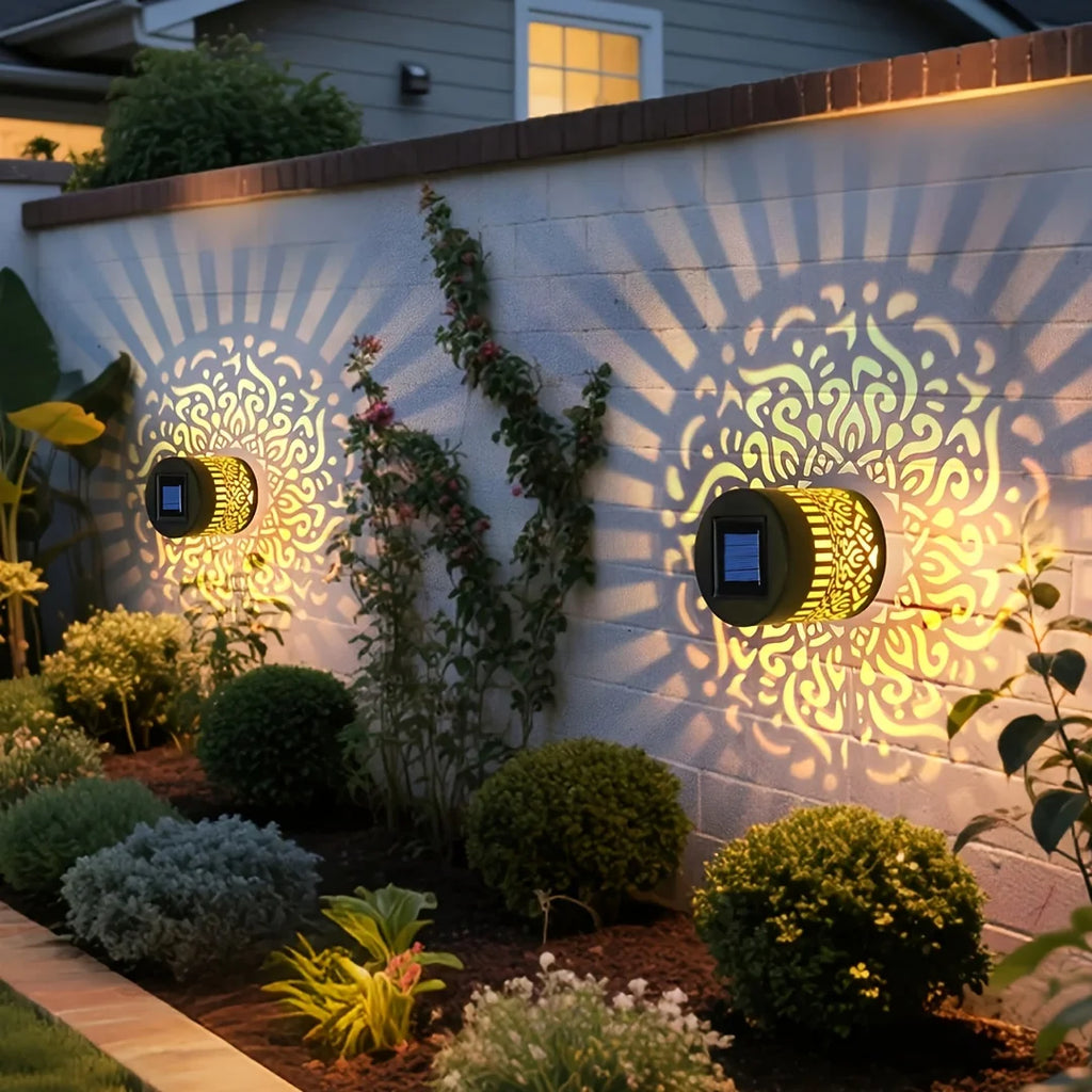 Lanterne Solaire Mandala Kelyro – Décoration lumineuse extérieure